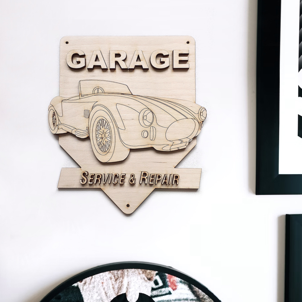 Garage Sign - Plywood